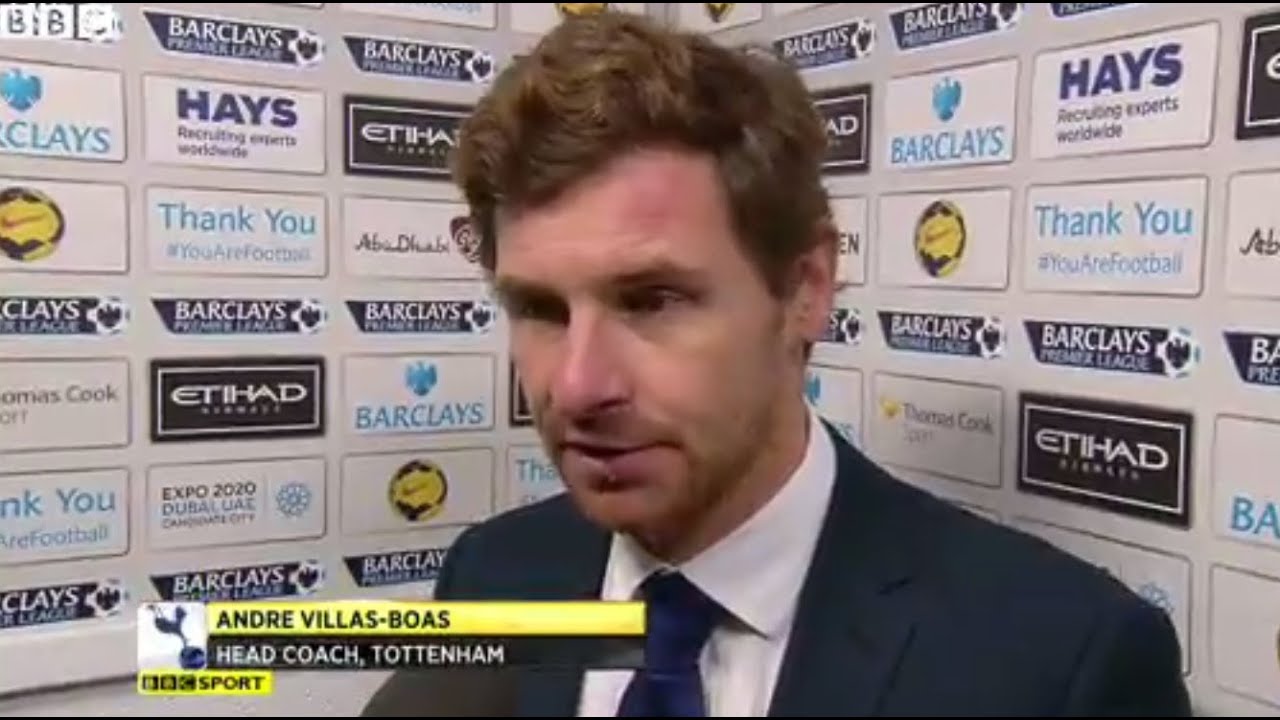 Manchester City 6-0 Tottenham - Andre Villas-Boas (24-11-13)