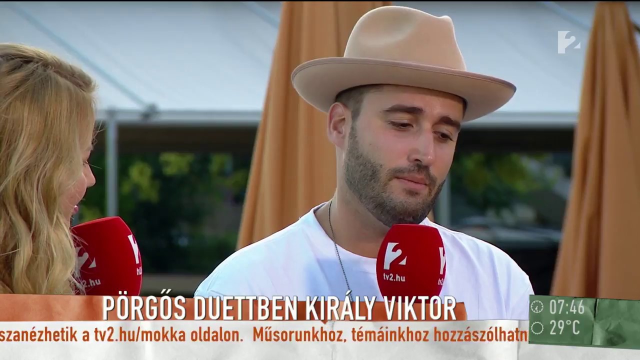 Király Viktor számára ezért volt különleges feladat a Pappa Pia dal - tv2.hu/mokka