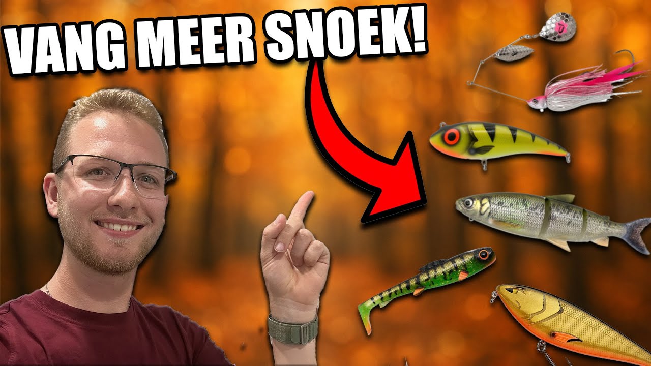 MET DEZE 5 KUNSTAASJES GA JIJ MEER SNOEK VANGEN! - Herfst Editie 🍂