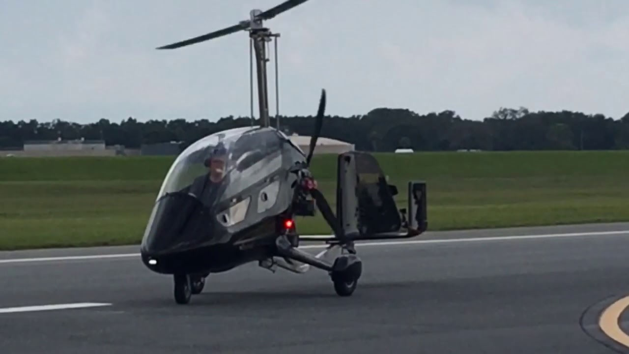 American Ranger Gyroplane Demo with new canopy installed