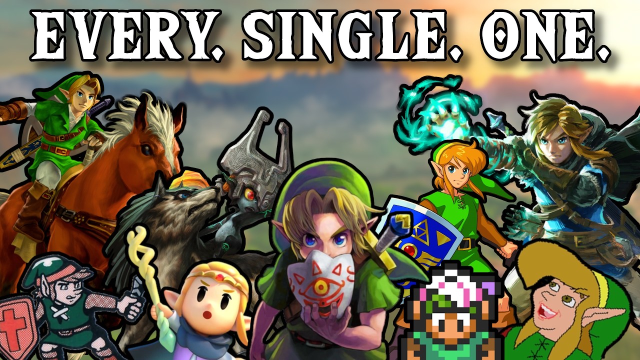 Ranking EVERY Zelda Game from WORST to BEST