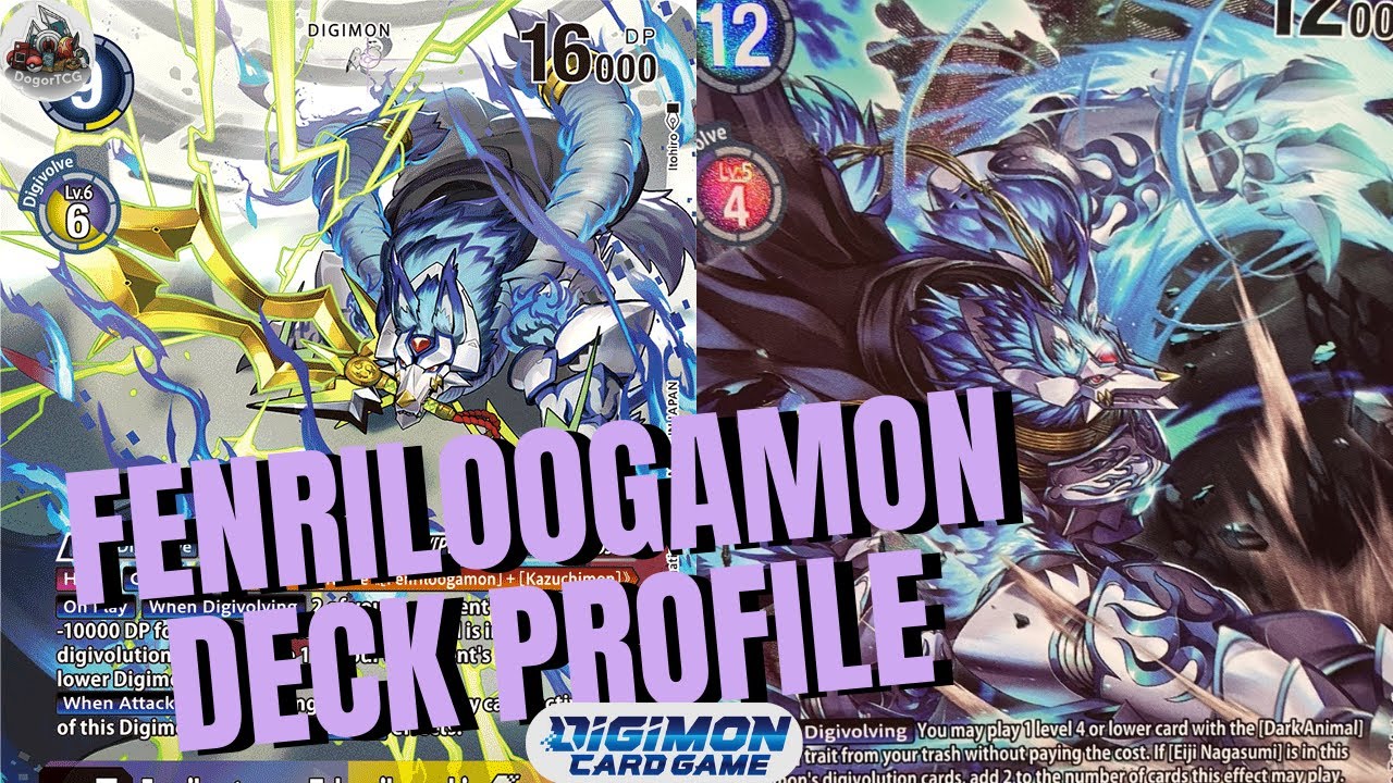 Digimon TCG | Deck Profile fenriloogamon | DuelCoffee