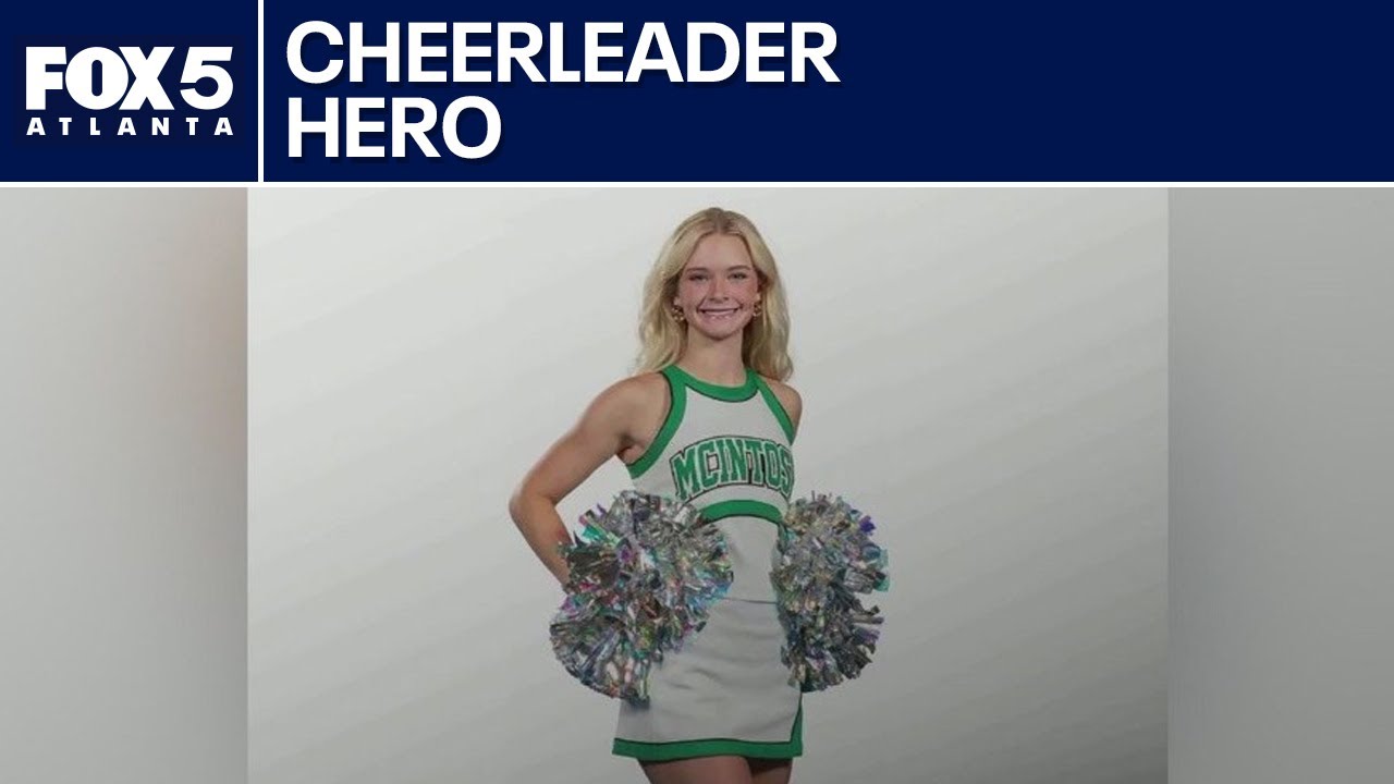 Cheerleader leaps into action to save neighbor | FOX 5 News
