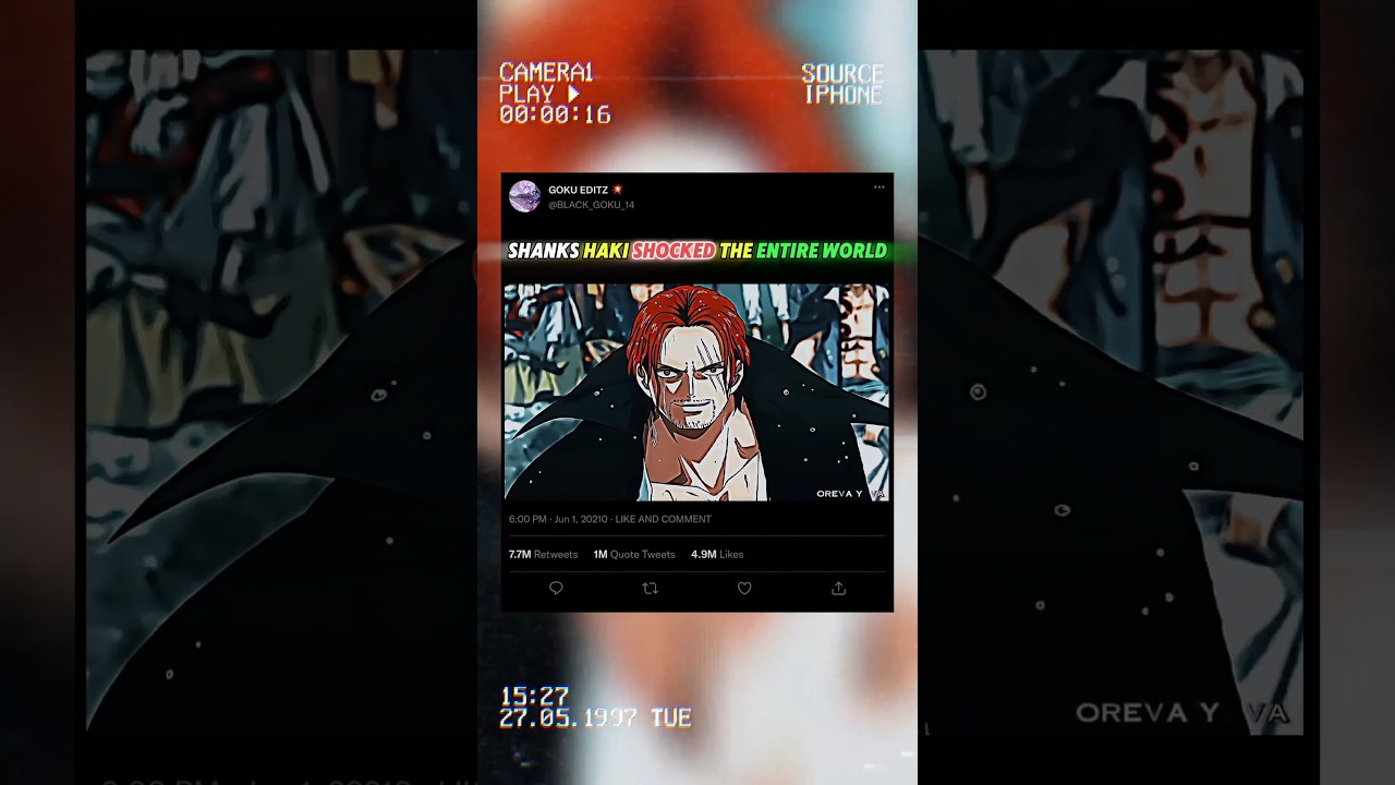 Shanks Haki Shocked the Entire World 