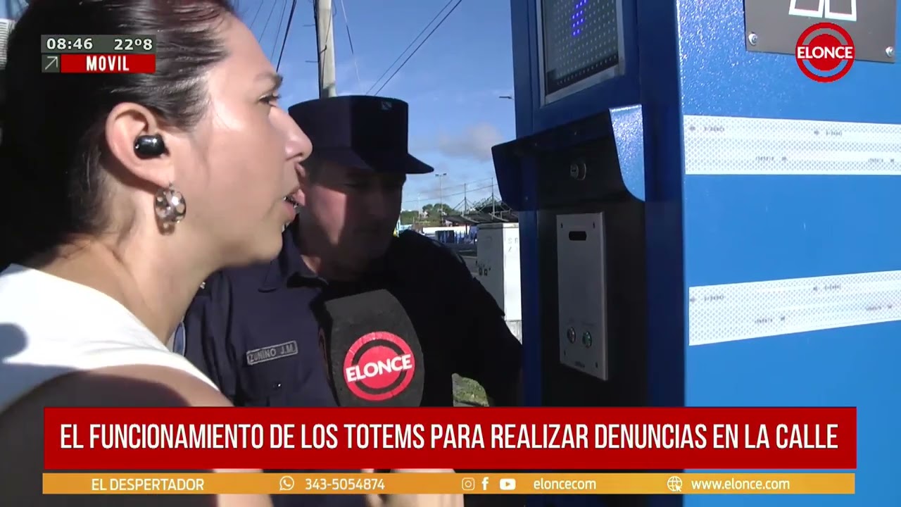 Tótems de seguridad: Para alertar sobre hechos delictivos - 17/03/26
