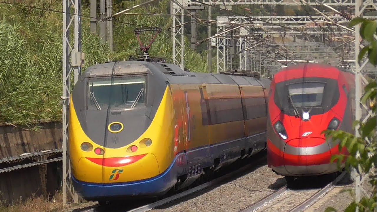 Treni diagnostici all'opera: Lavori sulla DD Roma - Firenze.