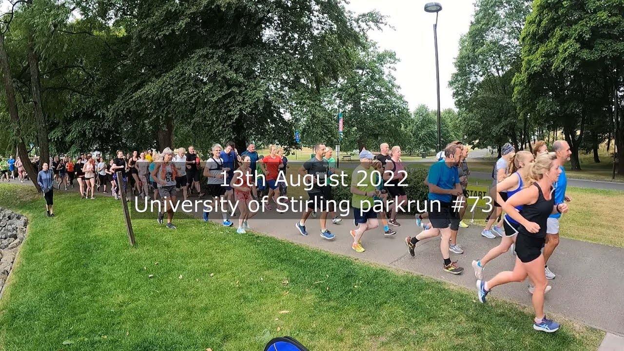 University Of Stirling parkrun #73 - August 13th 2022 (fast)