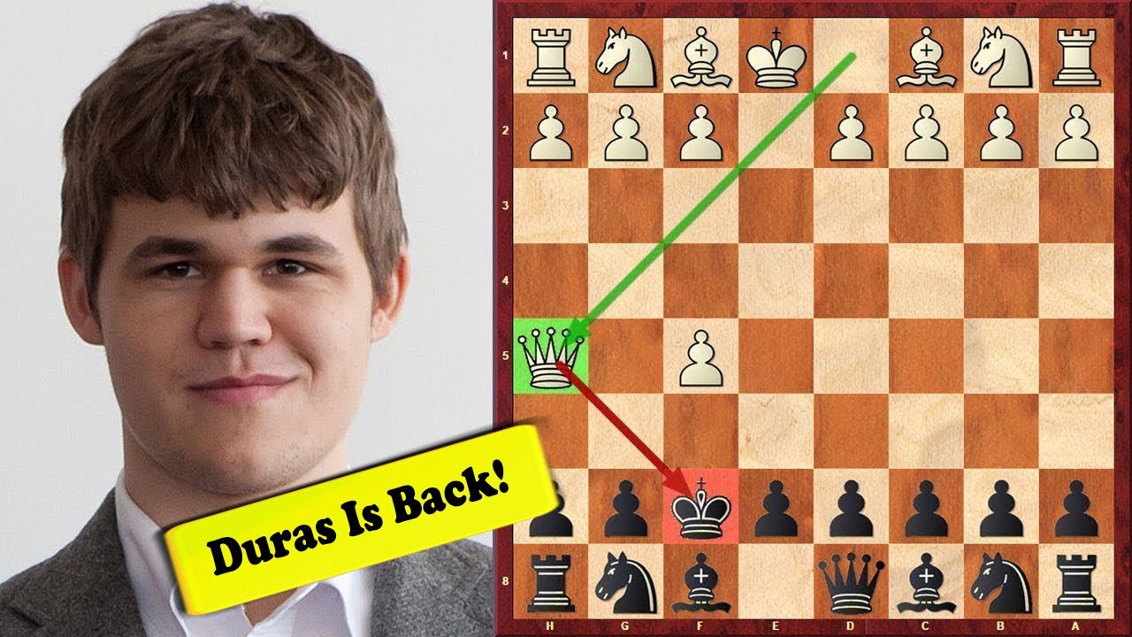 Hahaha! Magnus Carlsen Goes For Duras Gambit