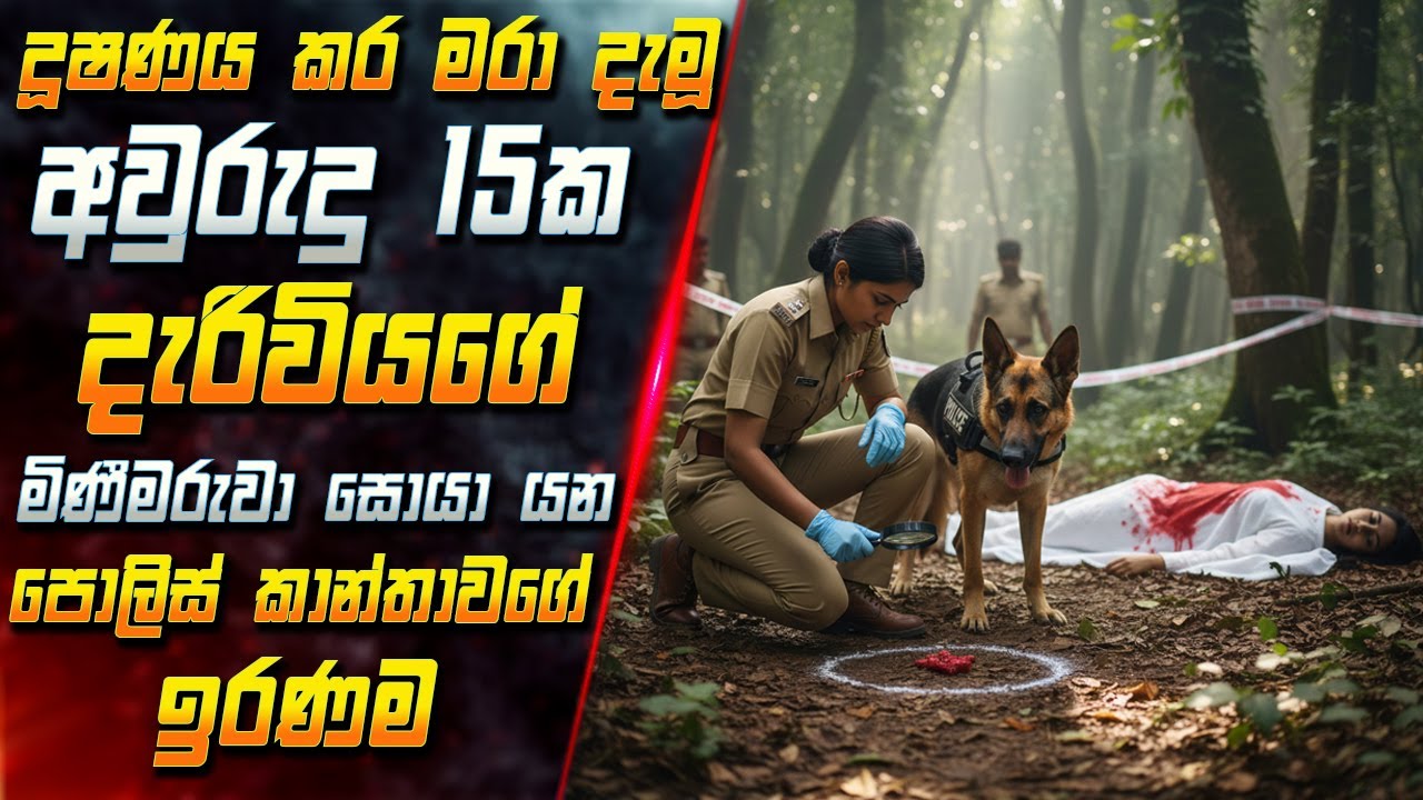 දූෂණය කර මරා දැමූ අවුරුදු15 ක දැරිවියගේ මිණීමරුවා සොයා යන පොලිස් කාන්තාවගේ ඉරණම 😱 | Inside Cinema