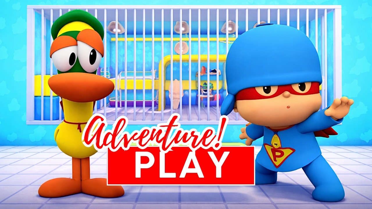 POCOYO PRISON 🚨 RUN ADVENTURE! ROBLOX GAMEPLAY #roblox