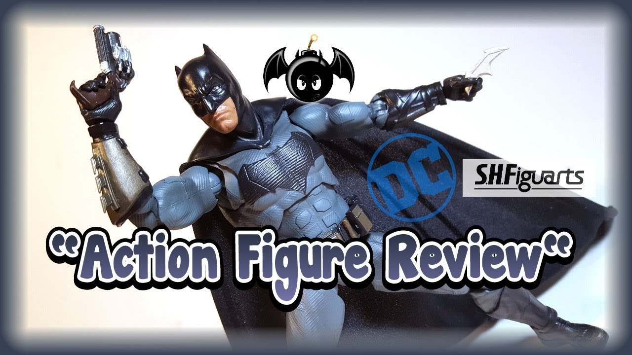SH Figuarts Justice League Batman figure review.