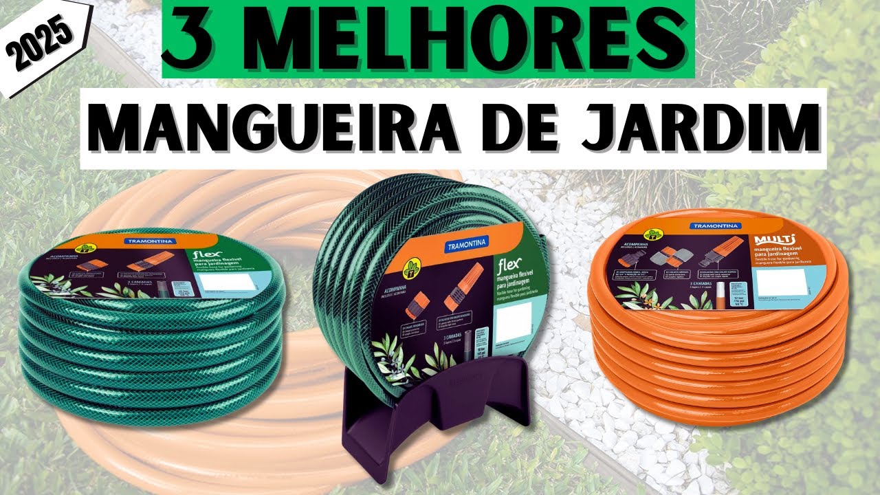 ✅Top 3 Melhores Mangueiras de Jardim 2025: As Mais Vendidas🧐