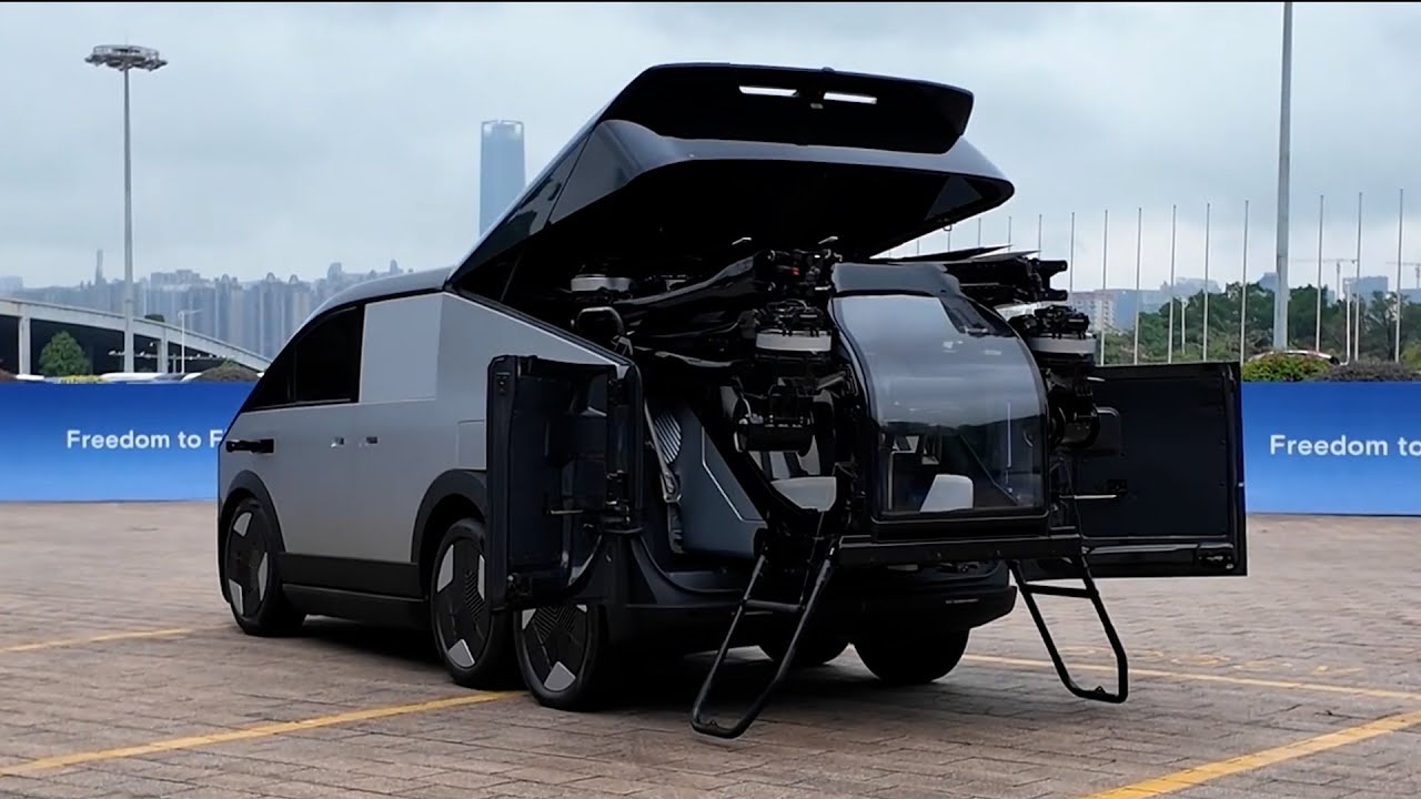 XPENG flying car flight performance&mdash;full demonstration