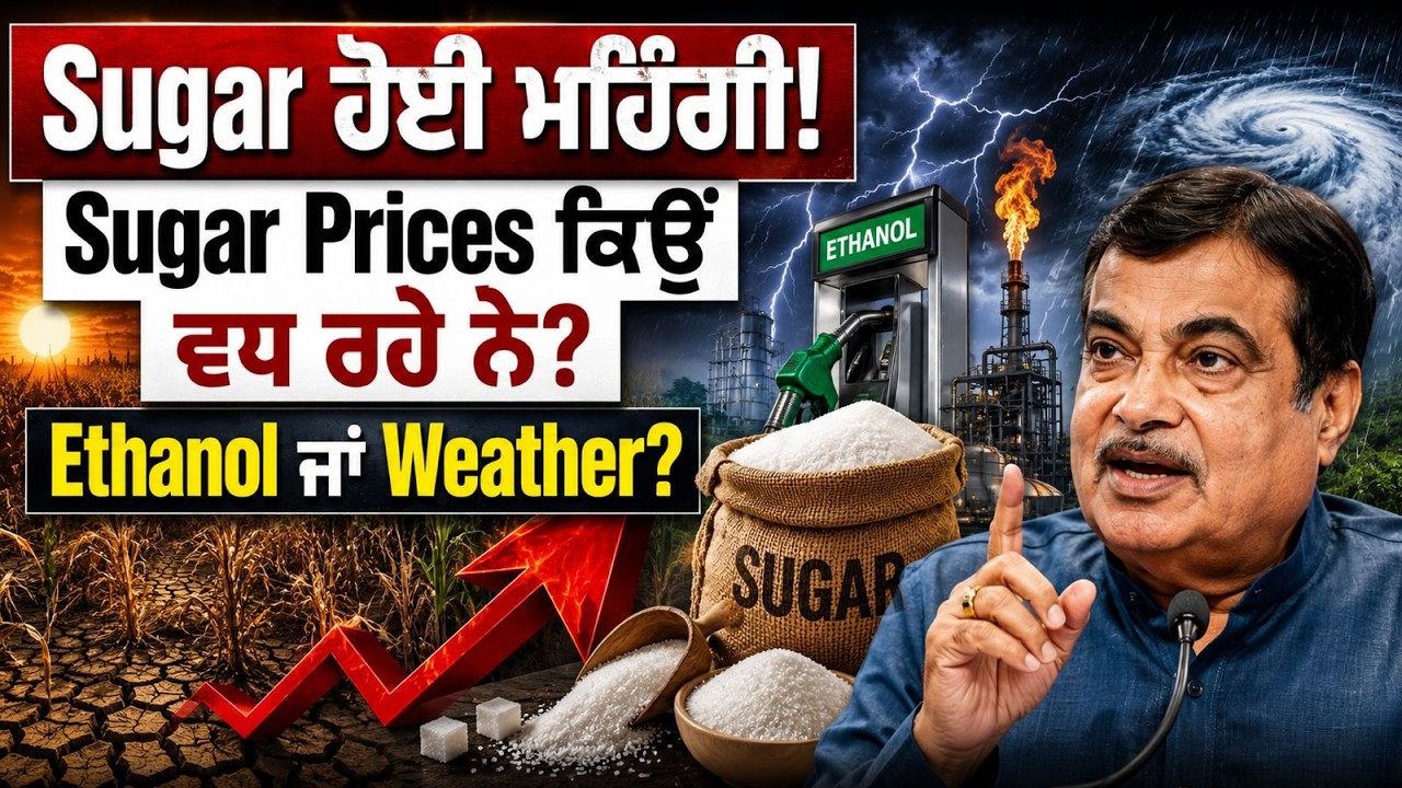 Sugar Price Latest News | Ethanol ਦਾ ਕੀ ਅਸਰ? | Sugar Price Hike Explained | Latest Update