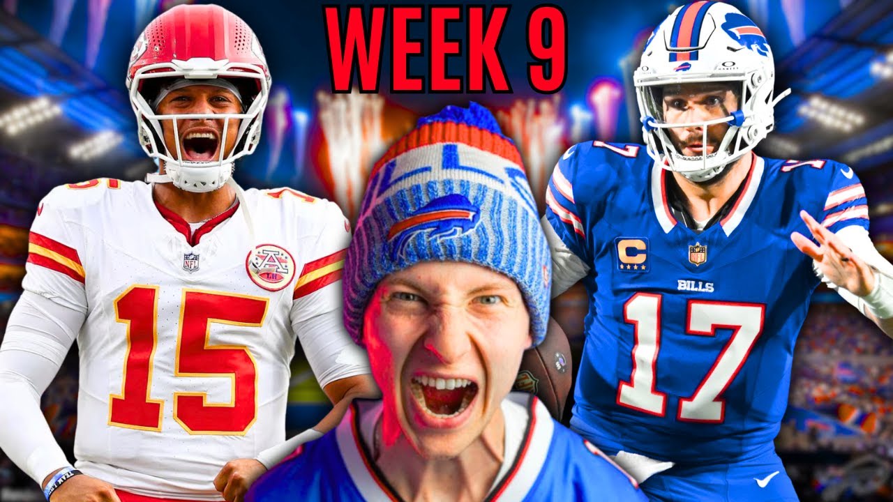 My Week 9 NFL Predictions!