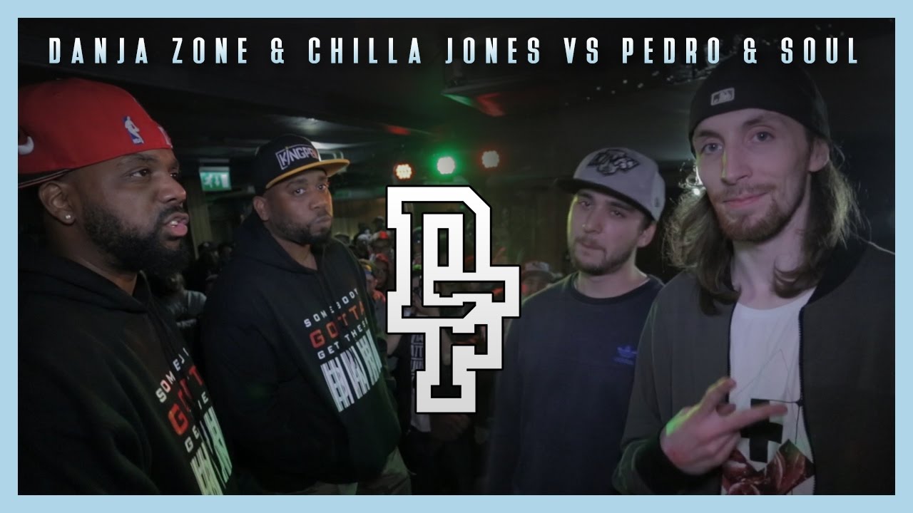 DANJA ZONE & CHILLA JONES VS PEDRO & SOUL | Don't Flop Rap Battle