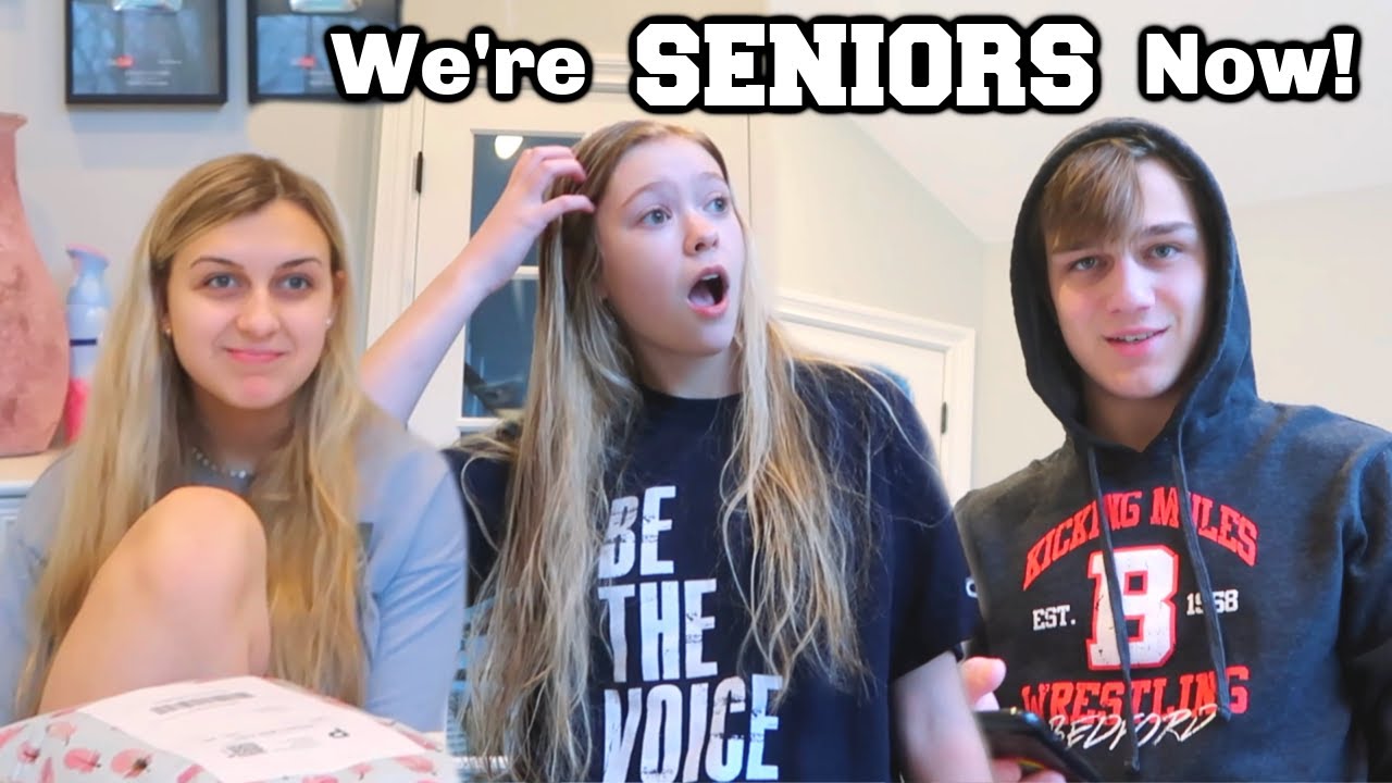 School is Cancelled for the Year!!! We're SENIORS!