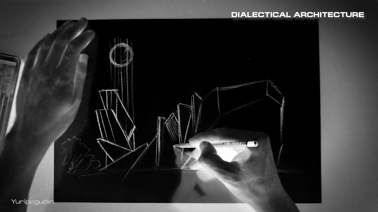 Yuripogudin - Architectural fantasia 11.12.23 | Dialectical architecture. Диалектическая архитектура