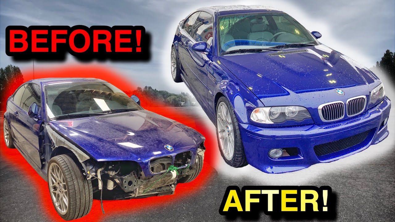 Rebuilding AN ICONIC BMW ZCP E46 M3 In 10 Minutes!
