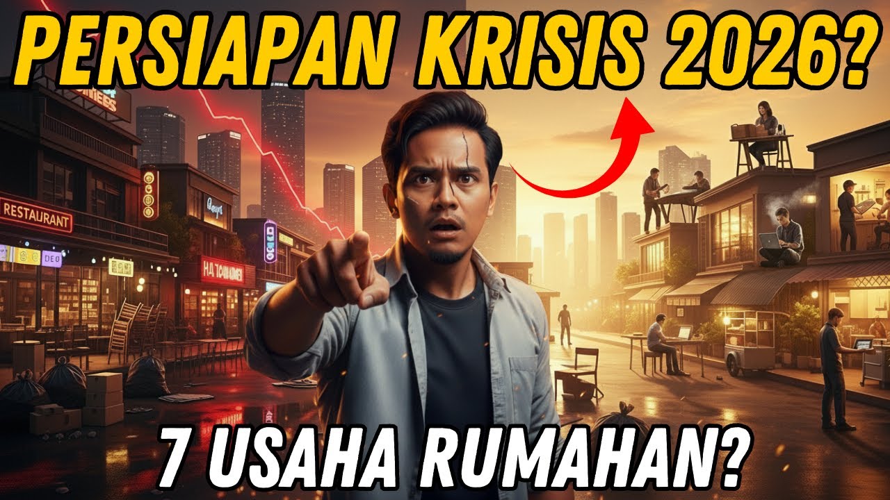 PERSIAPAN KRISIS 2026! ⚠️ Pakar Bongkar 7 Ide Usaha Rumahan 