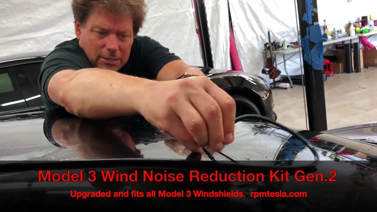 Model 3 Wind Noise Reduction Kit Gen. 2