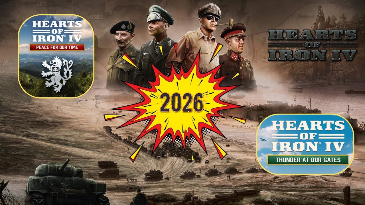 Co nas czeka w Hears of Iron 4 w 2026