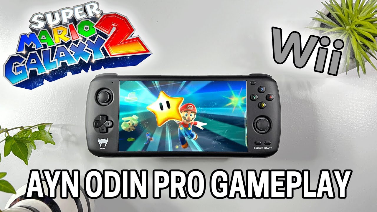 AYN Odin Pro - Super Mario Galaxy 2 Nintendo Wii Performance