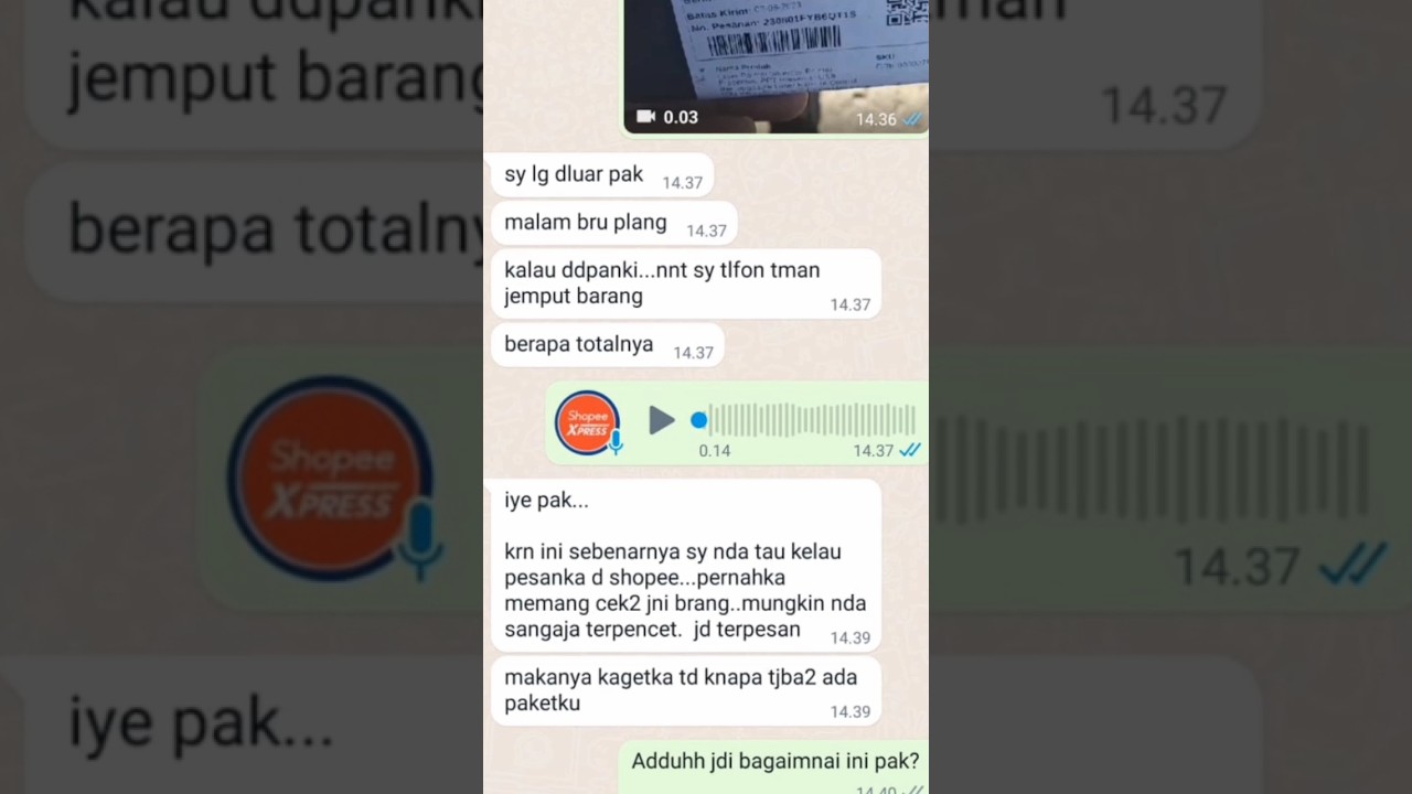 DERITA KURIR SHOPEE EXPRESS ##shortvideo #story #kurir