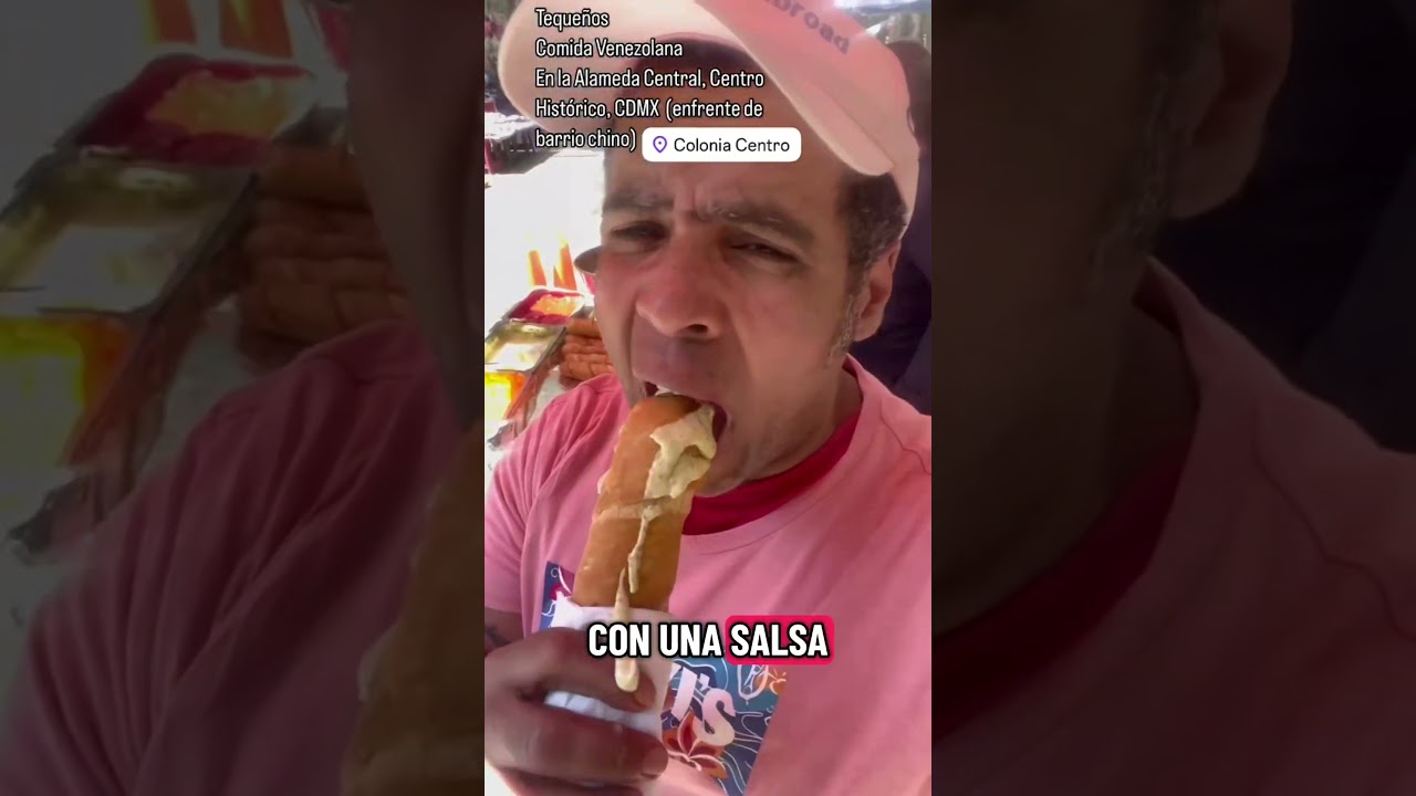 Tequeños es una comida típica en Venezuela 