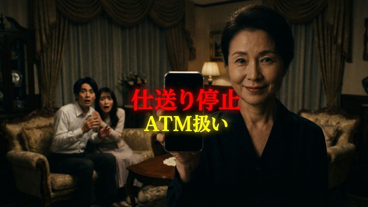 「月12万の仕送り早くして」ATM扱いの嫁に真実を告げた結果ｗ