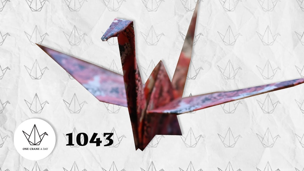 One crane a day - 1043 - A.