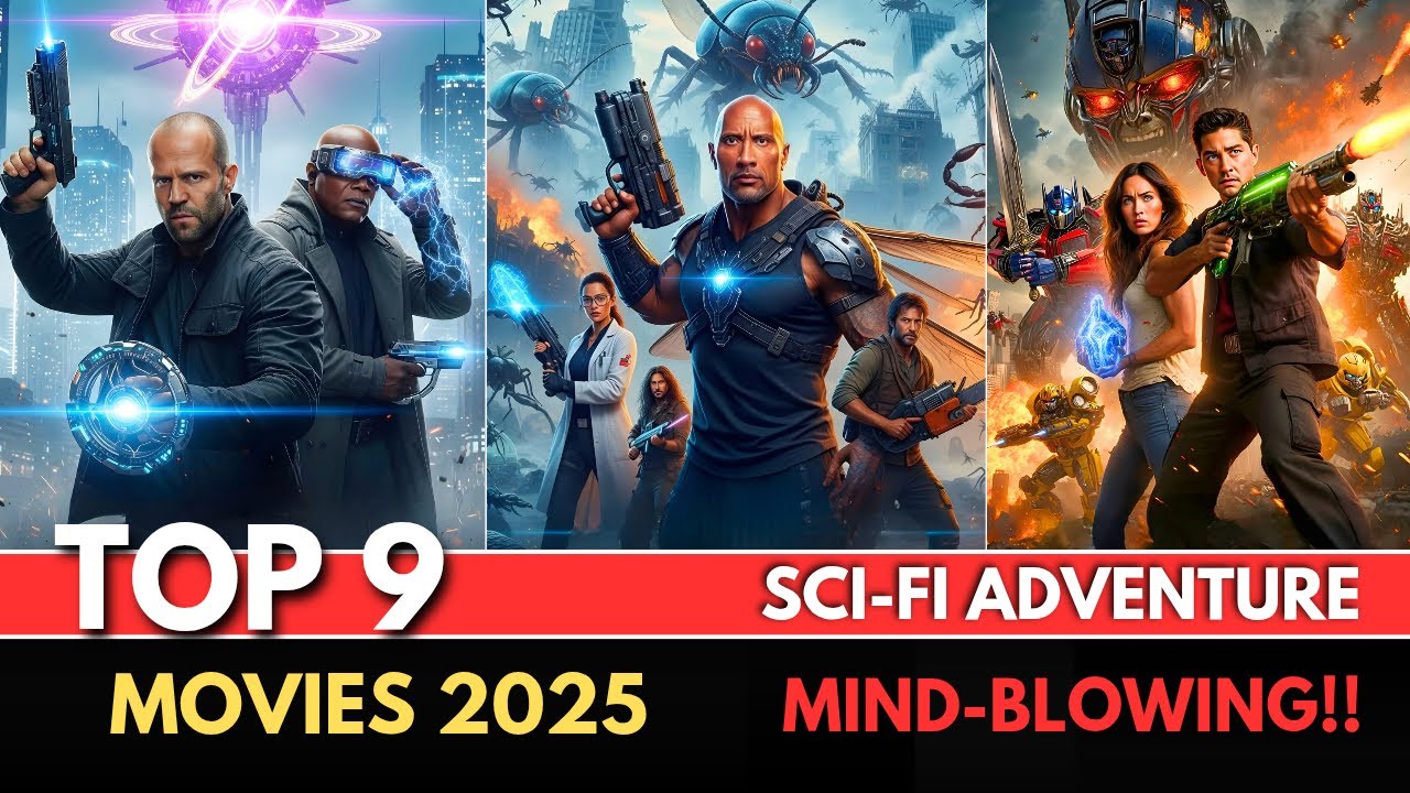 Top 9 Best Sci-fi Movies in Hindi 2025 | Best Sci-Fi Movies of 2025 in Hindi | New Sci-Fi Movies