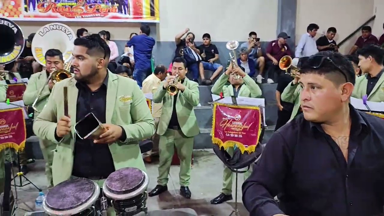 BANDA NUEVA HUARANCHAL DE RIKI  MIX CUMBIA 🎷🎷🎺🎺🎷🎷🎺