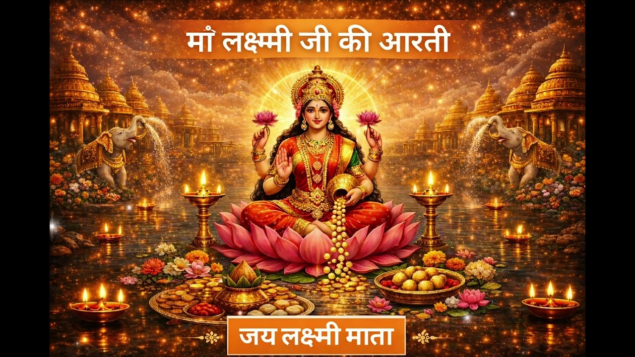  🪔 Maa Lakshmi Ji Ki Aarti 🔱 | Original Aarti | Diwali Special Bhajan ✨