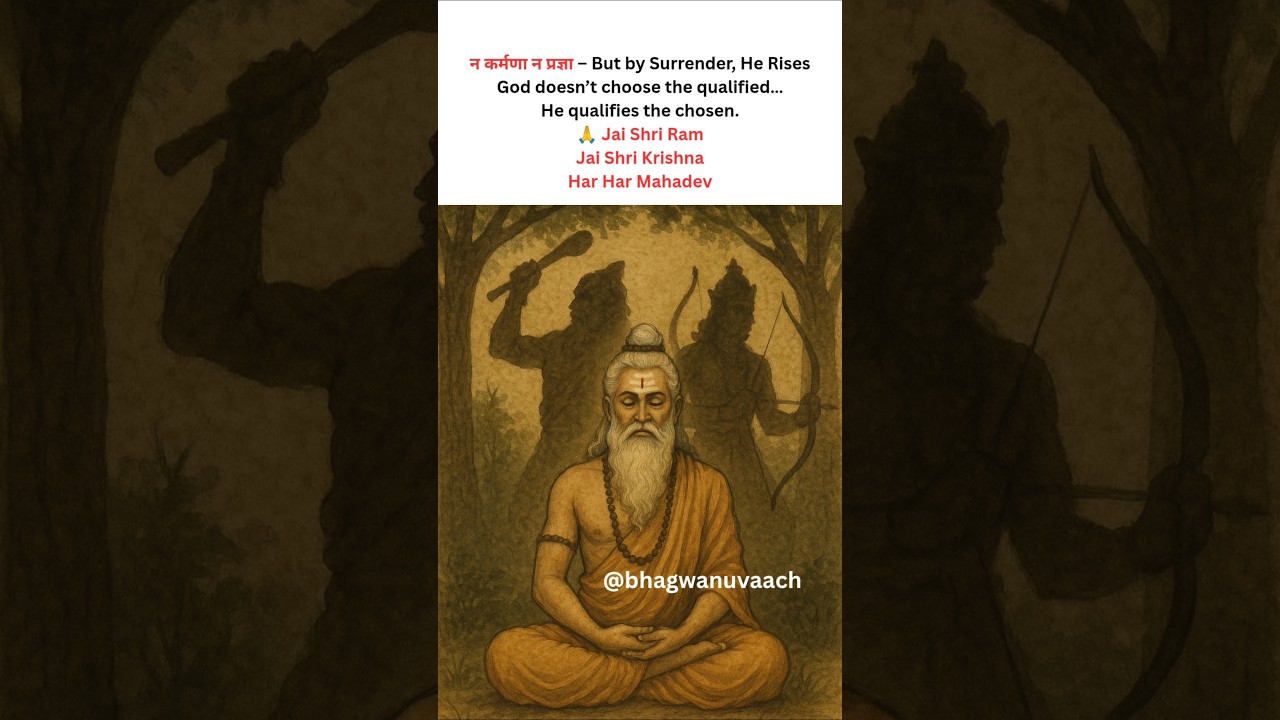 Why Bhakti Is Greater Than Skill | Sanatan Wisdom 