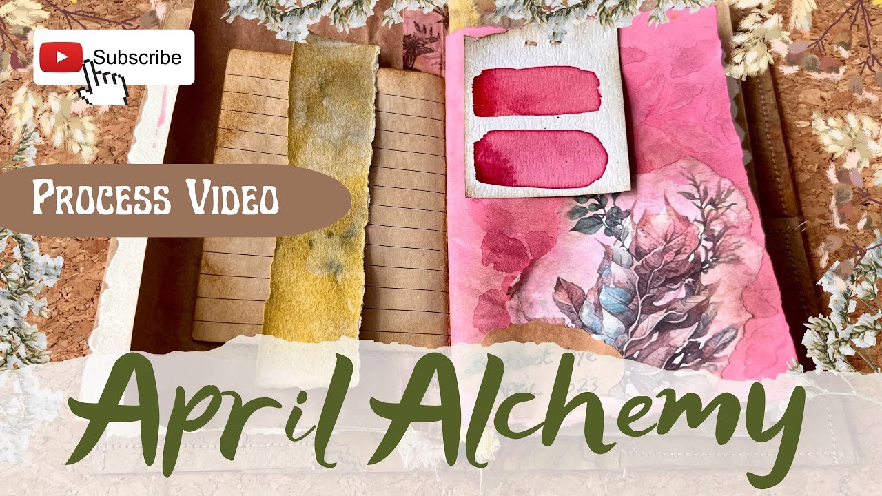 Roots & Plants Apothecary Diary  #AprilAlchemy23 | Week 1 Junk Journal Challenge