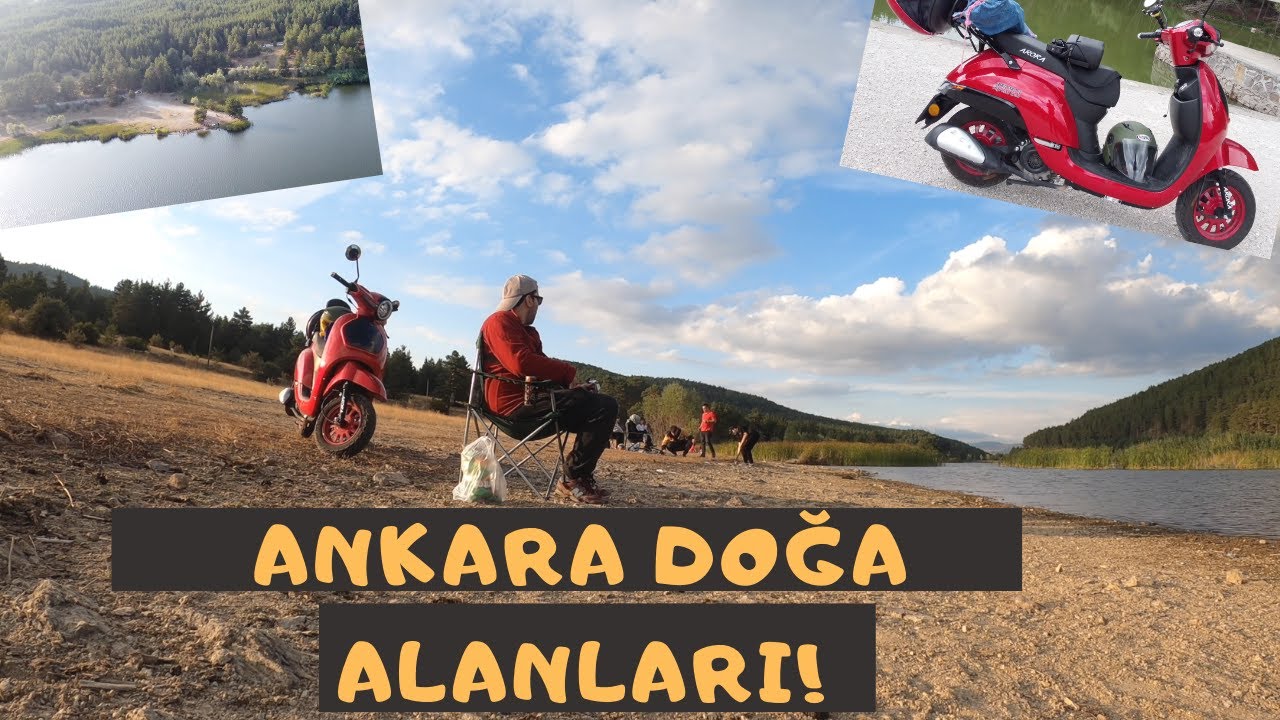 ANKARA'DA EN GÜZEL KAMP YERLERİ 4K! | DRONE | 50CC MOTORLA GEZDİM|SOĞUKSU|ÇAMKORU|ŞAHİNLER| Vlog45