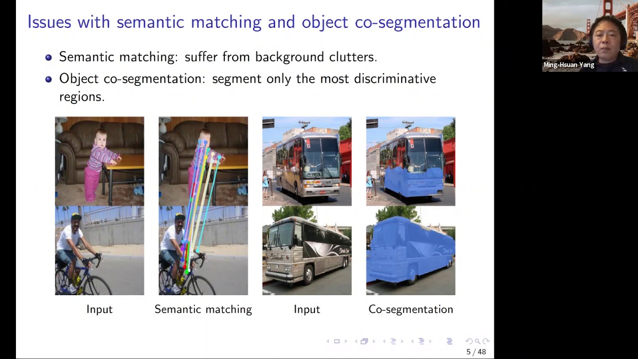 Joint Weakly Supervised Learning of Semantic Matching and Object Co-segmentation