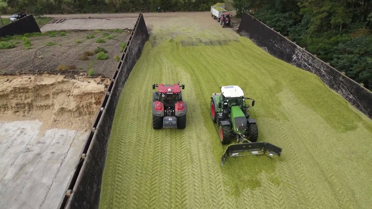 Maisernte in Langversion inkl. Silo anlegen Teil 2 von 2