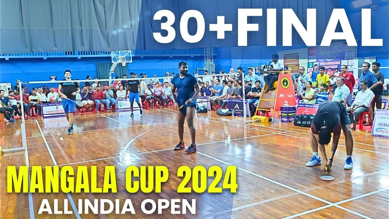 MOHAN BABU/SAI KUMAR VS BENNET ANTONY/MANJUSH-MANGALA CUP 2024 |ALL INDIA OPEN DOUBLES 30 PLUS FINAL