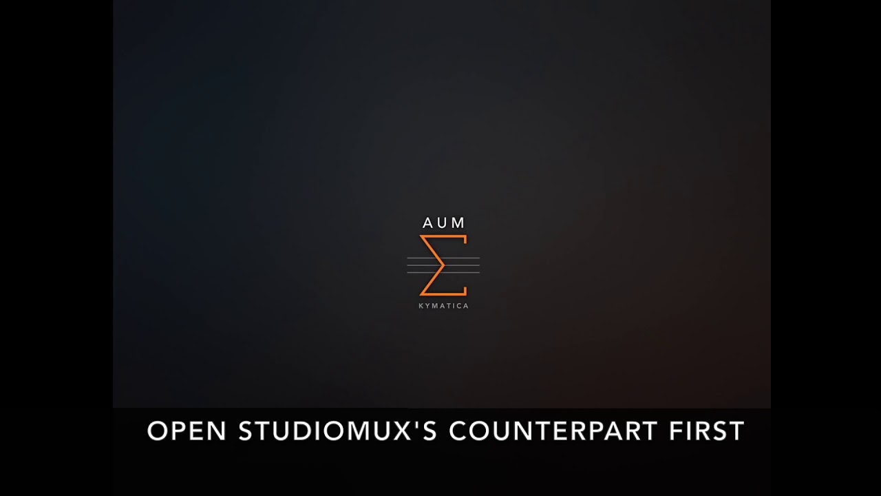 Studiomux and Audiobus