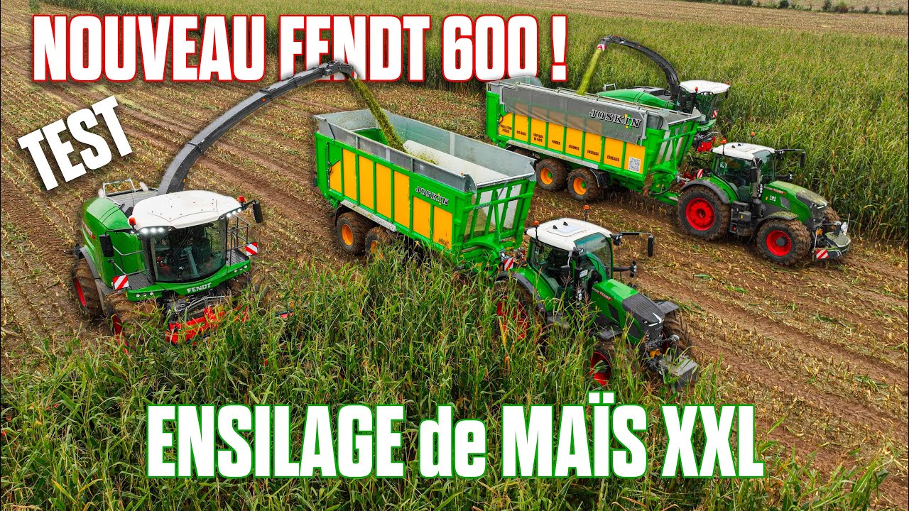 😱 MAÏS XXL 2024 : TEST NOUVEAU FENDT 620 SANS VOLANT ! 1050 sur le TAS + SURPRISE à la FIN🌽