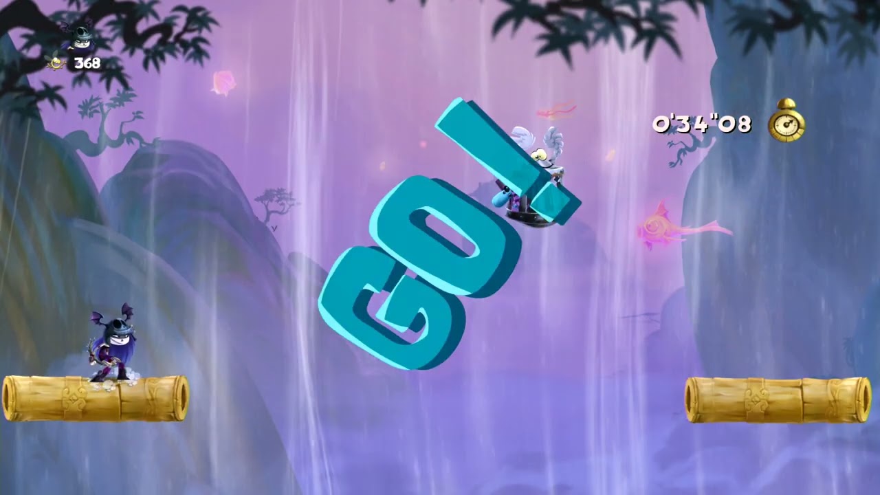 Rayman Legends PS3 Gameplay 43 Rescue Ursula The Ninja Dojo