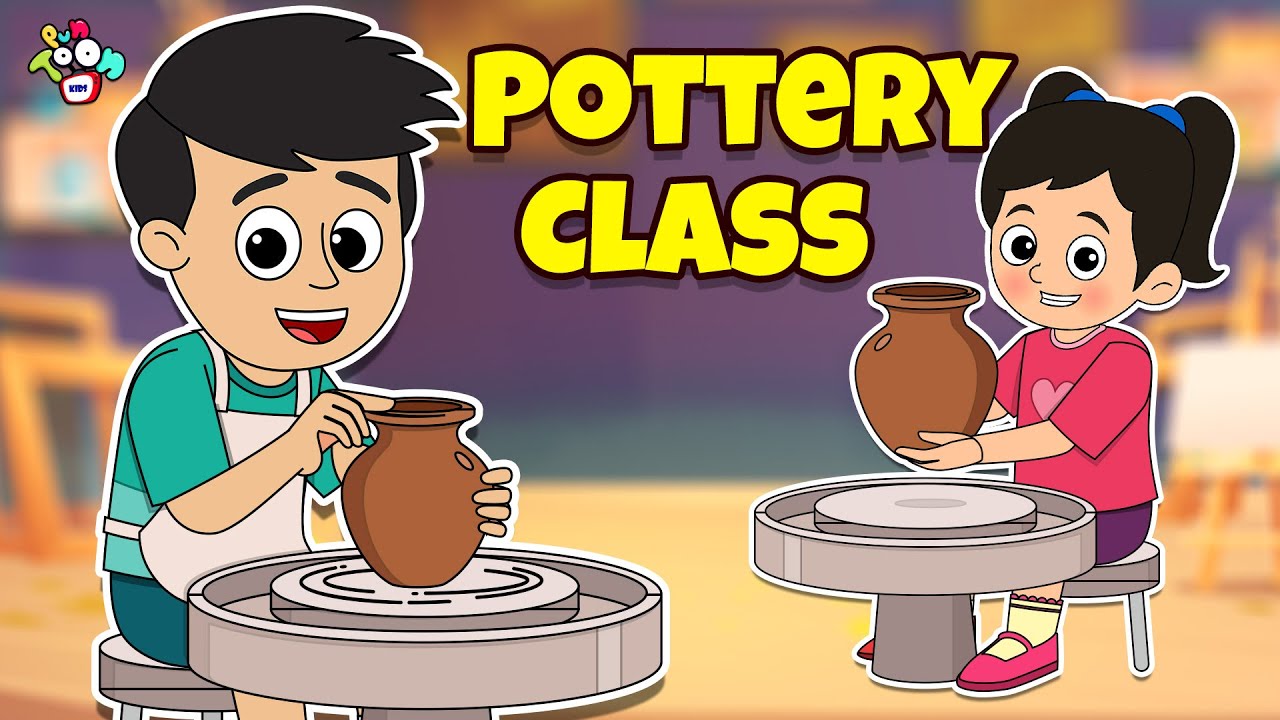 Gattu Chinki Pottery Class | Telugu Kathalu | Moral Stories | Kids Animation Story | Puntoon Kids