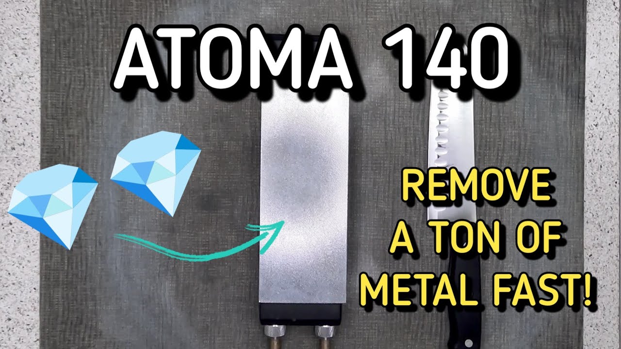 Atoma 140 Diamond Plate, made for one thing, removing a ton of metal, fast (Knives and Sharpening)
