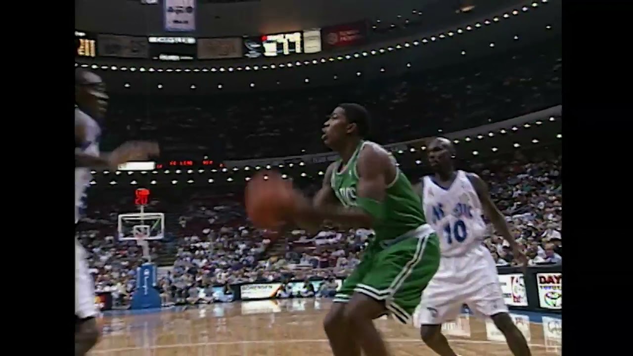 Joe Johnson Rookie Year Celtics Highlights