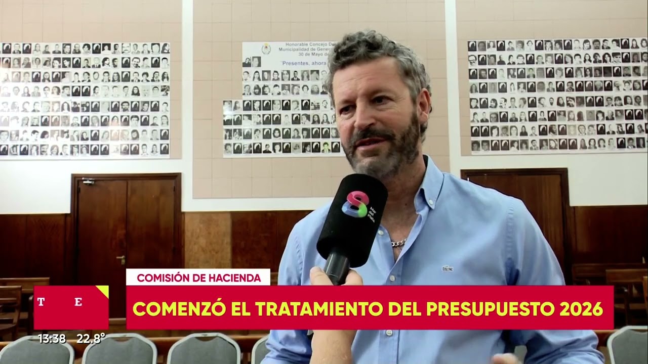 COMISIÓN DE HACIENDA   COMENZÓ EL TRATAMIENTO DEL PRESUPUESTO 2026