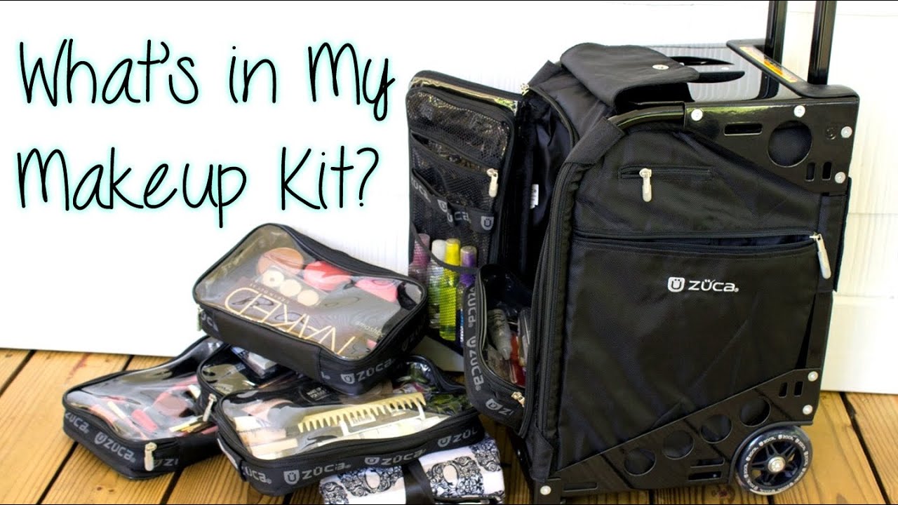 WHAT'S IN MY MAKEUP KIT? Featuring the Zuca Pro Artist Case