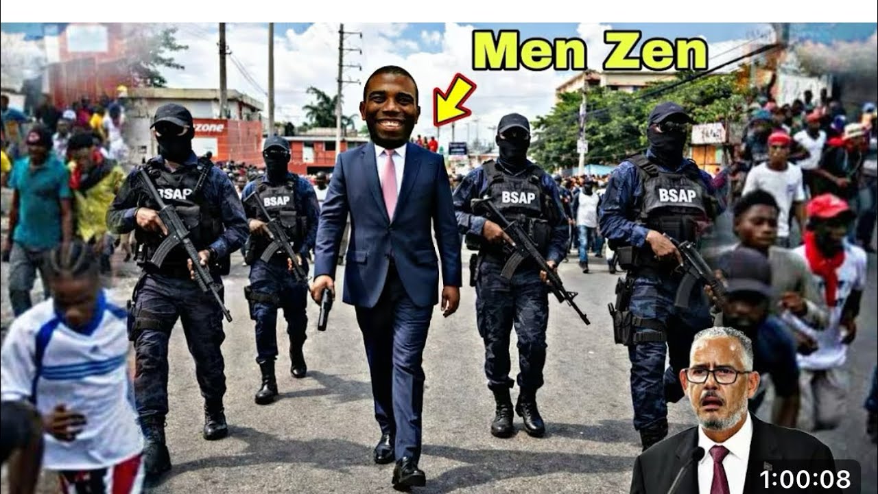 24fev Guy Philippe Voye Souke Pòtoprens Palè Nasyonal AnPIL ZAM ALIX Nan Kouri…Revolisyon frapeank