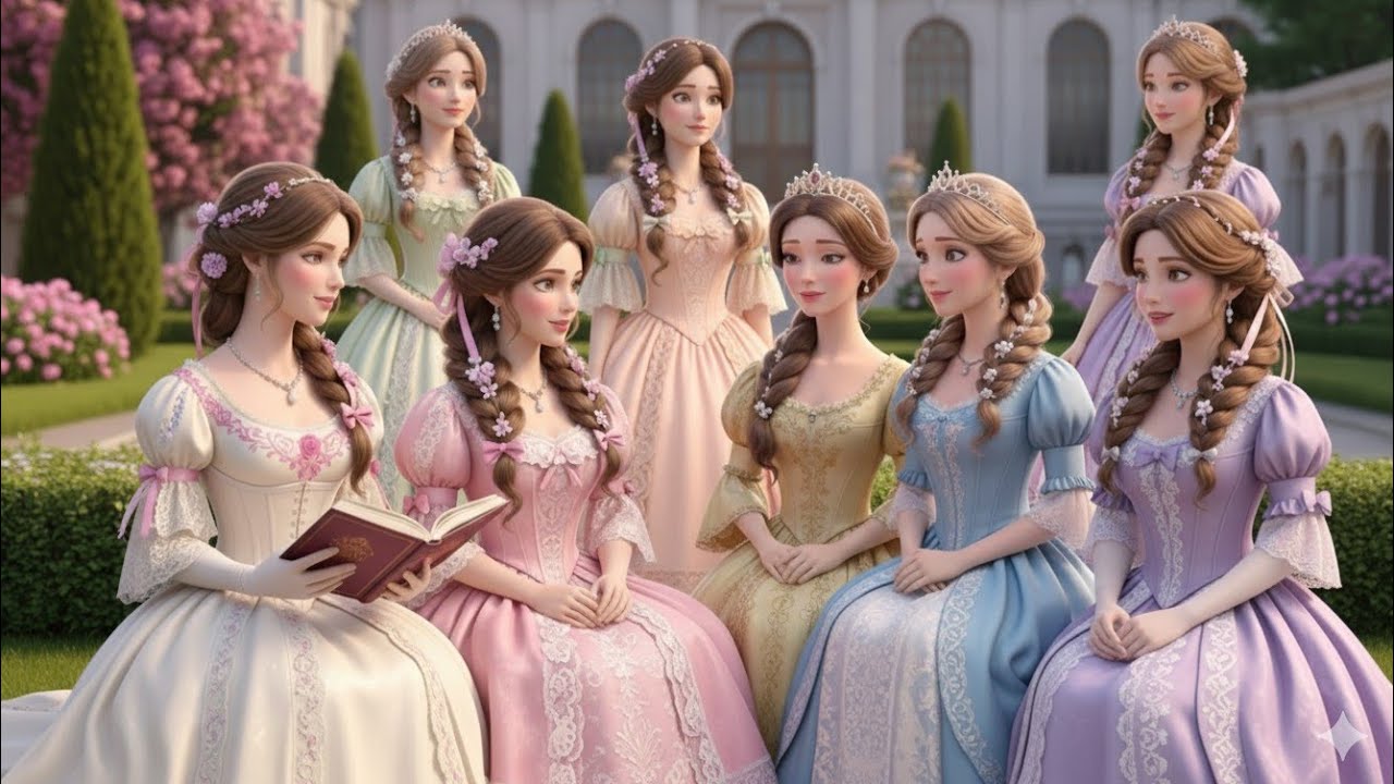 The Eight Princess | Eight Princess Story | English Fairy Tales
